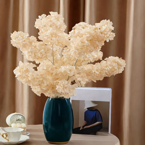 Rama Flores de Cerezo Beige