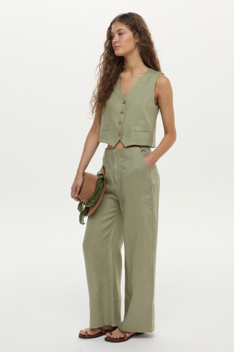 Pantalón Kai Verde Militar