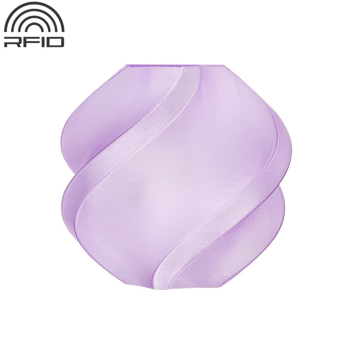 Filamento Bambu Lab PETG Translucent violeta 