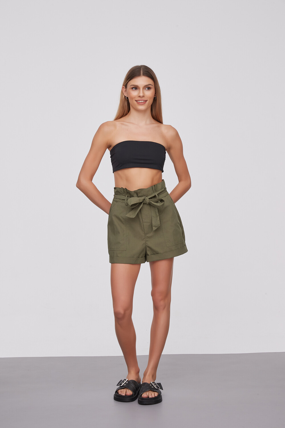 Short Tarqui Verde Oliva Oscuro