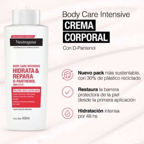 Neutrogena loción corporal 400ml Hidrata y repara D-Panthenol