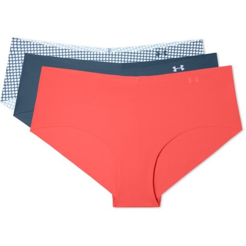 Bombacha Under Armour Hipster Pack 3 Naranja