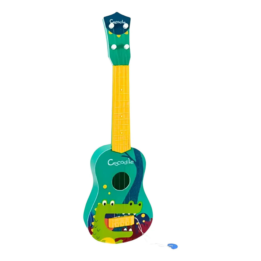 Ukelele Infantil Estampado Con Pua VERDE