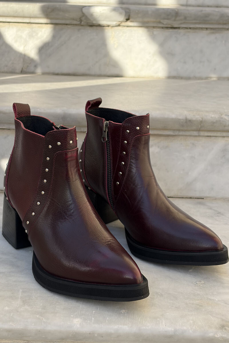 Bota emilia Bordeaux