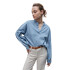 BLUSA TOPO XS-XL CELESTE
