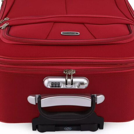 Valija Berlina Semi Rígida Con Ruedas 28p Rojo