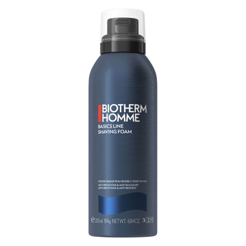 Biotherm Homme mousse de afeitar para piel sensible Biotherm Homme mousse de afeitar para piel sensible