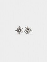 Pendientes De Erizo De Mar negro