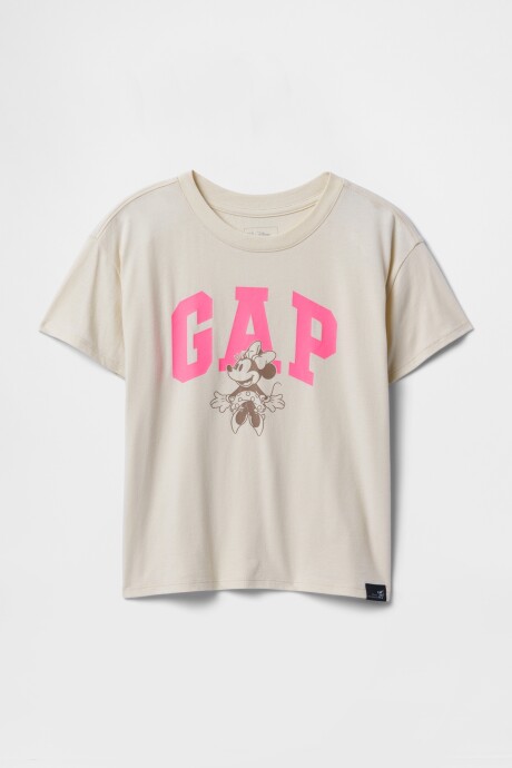 Remera Logo Gap Disney Niña Chino