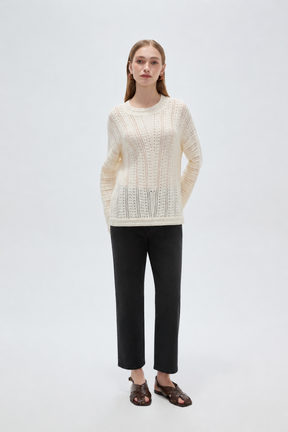 Sweater Esterni Marfil / Off White