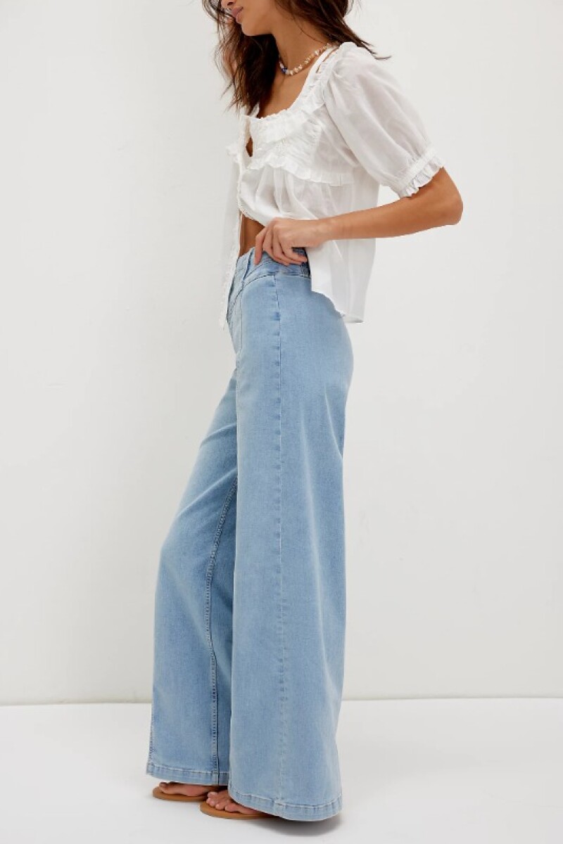 Pantalón Libre Celeste