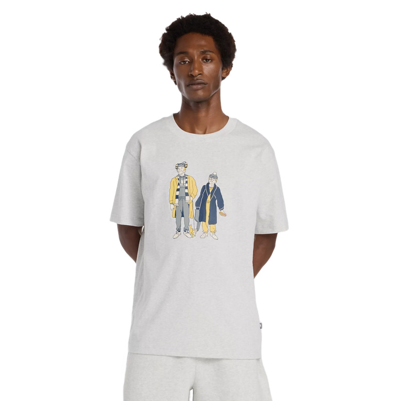 Remera New Balance Athletics Never Age - Gris Remera New Balance Athletics Never Age - Gris