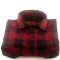 Camisa Viyela Unisex Roja y Negra