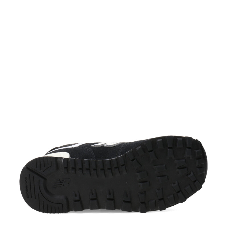 Championes de Niños New Balance P574 Velcro Negro - Blanco