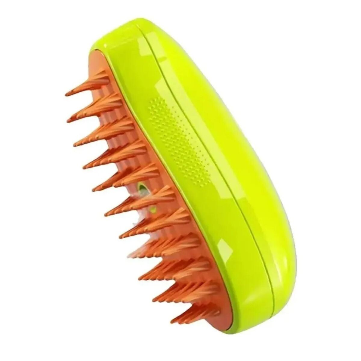 CEPILLO PEINE A VAPOR AUTOMÁTICO 3 EN 1 PARA PERROS Y GATOS RECARGABLE NARANJA 