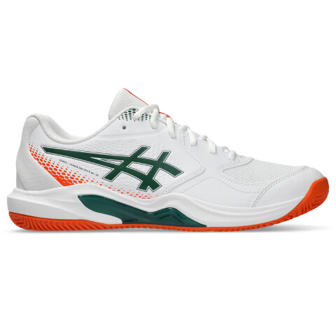 Zapatillas Tenis Gel-Dedicate 9 Padel Hombre White/jewel Green