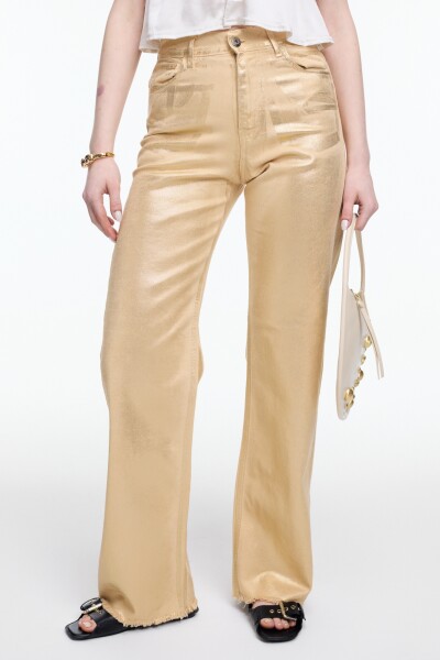JEAN LAMINADO Oro