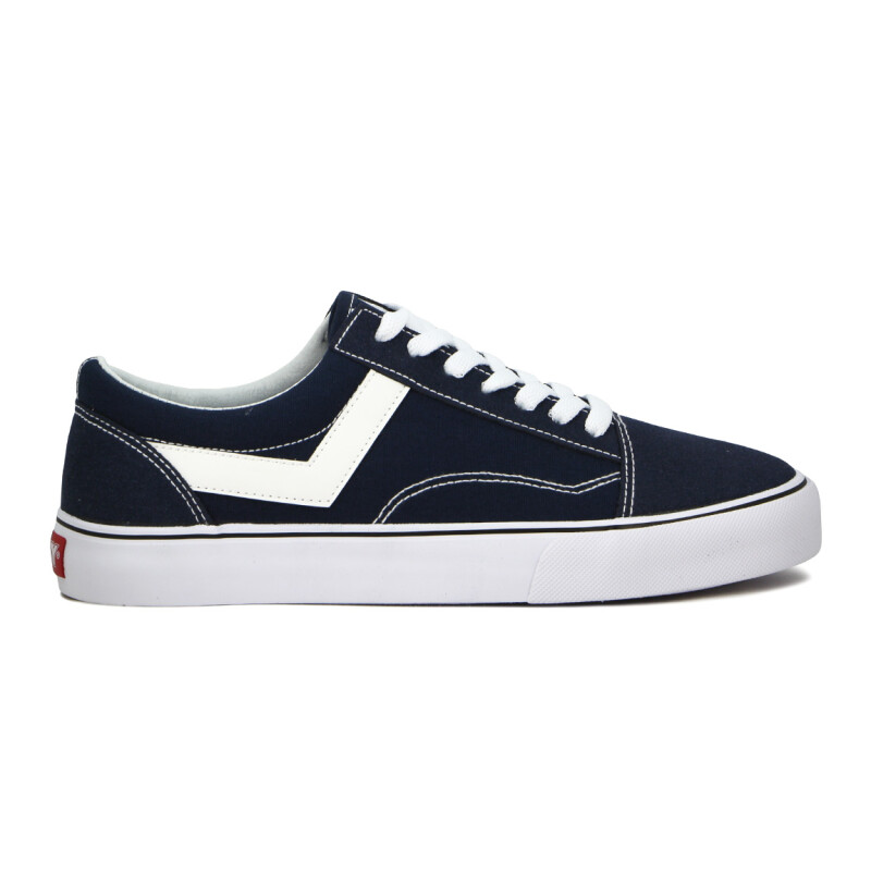 Pony Champion Old School Casual Lona-gamuza Navy Marino