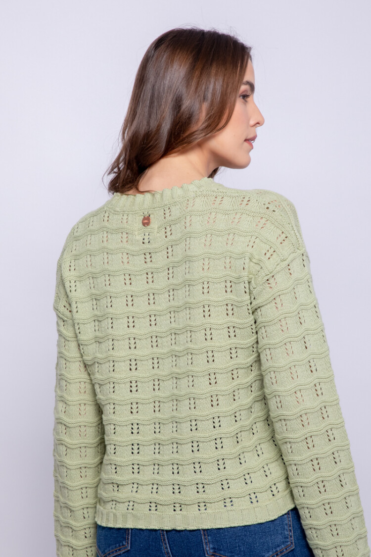 SWEATER CLAVIA Verde Monte