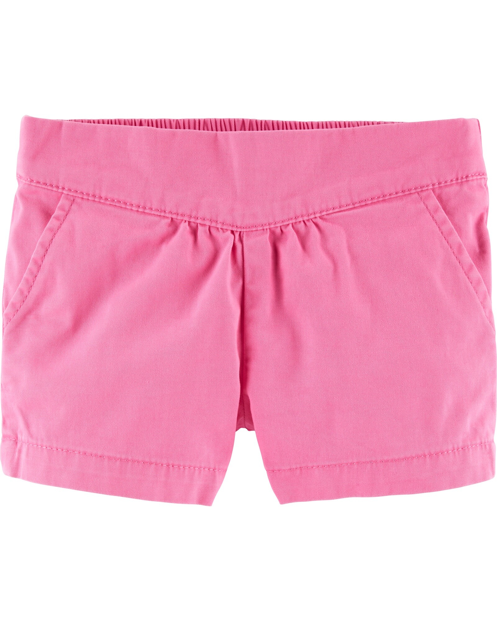 Short de algodón rosa 0