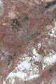 Matera de Cuero con detalles metalizados con Estructura Integral de Madera Chocolate