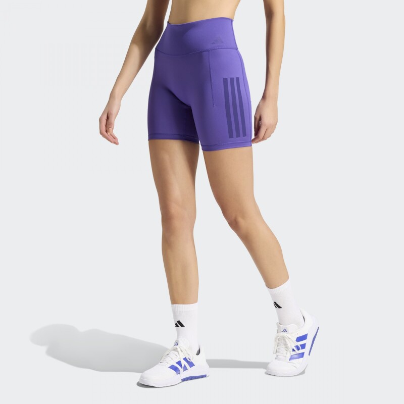Calza Corta Adidas Optime Workout Violeta