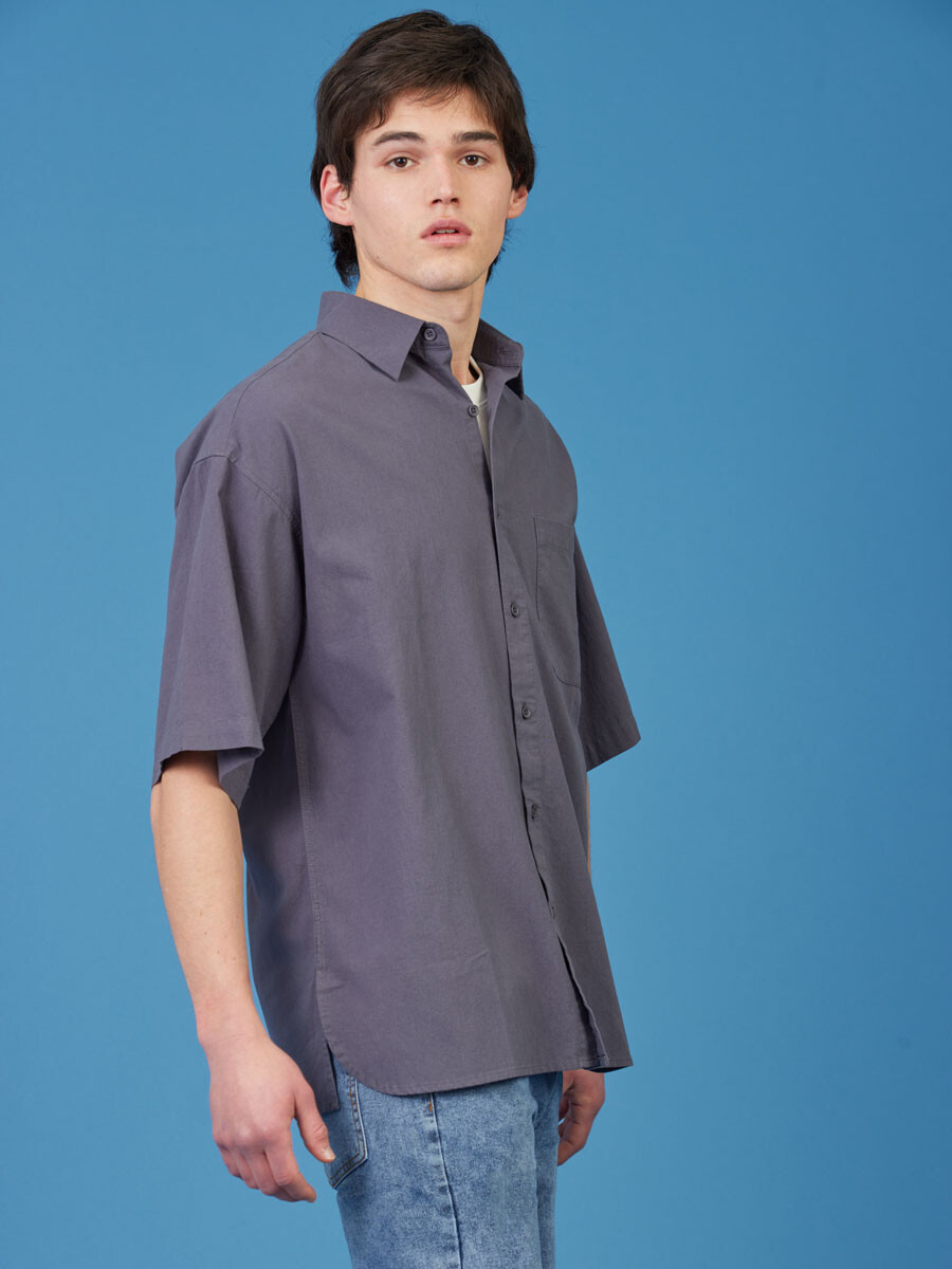 CAMISA QUEIRA DIXIE Gris Oscuro