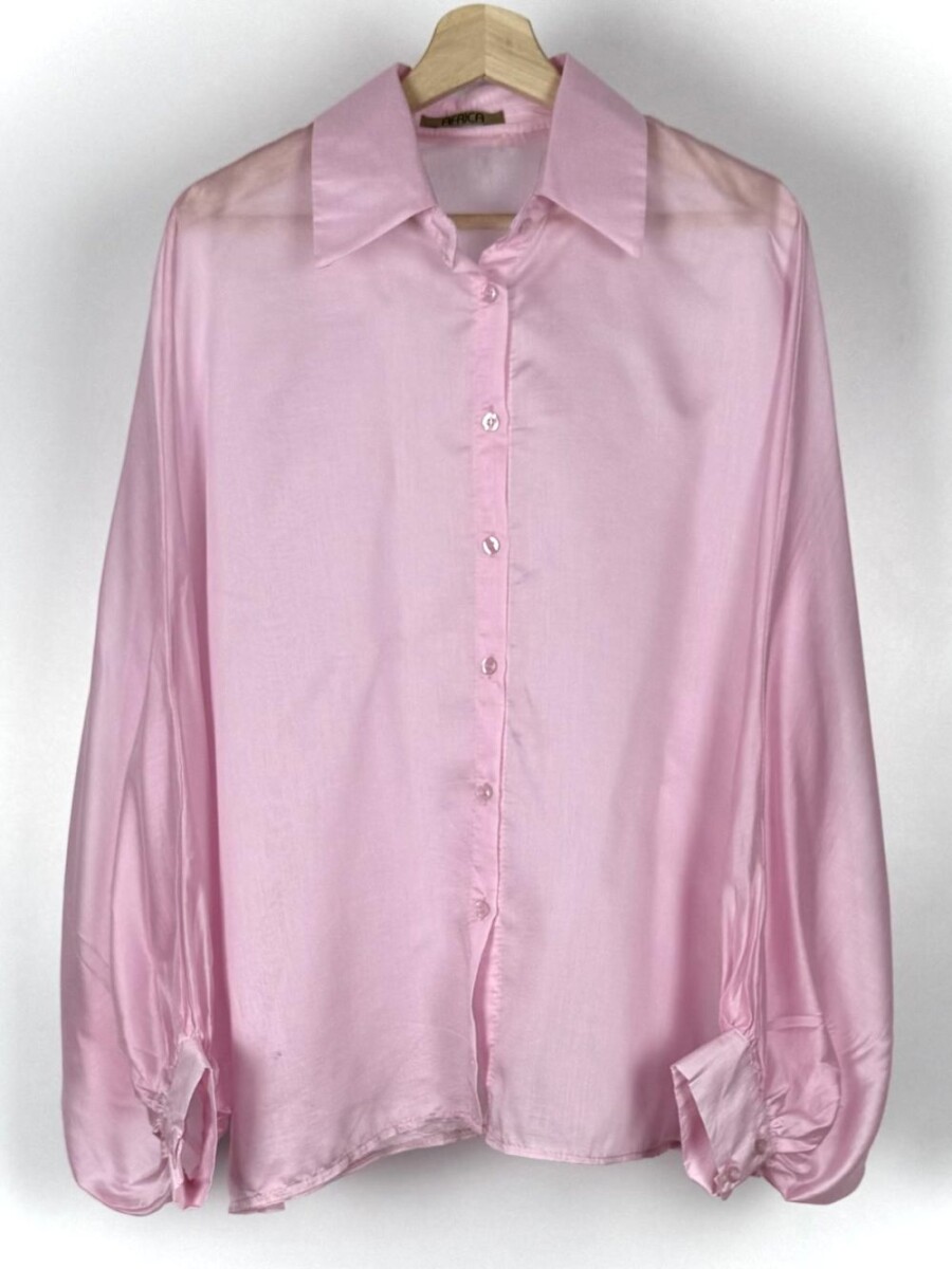 CAMISA TENCEL IRIS - ROSA 