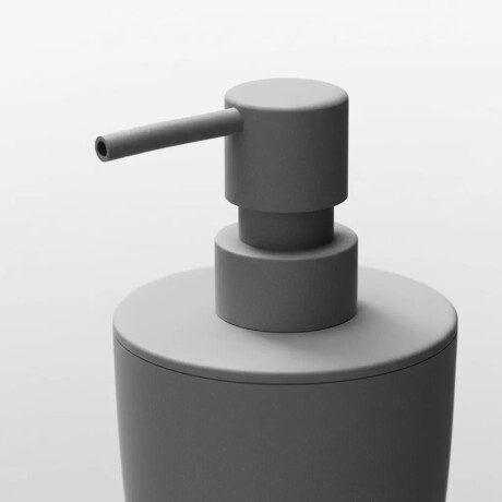 Set de Baño Pure 3 Pzas en Plástico Jaboneras Portacepillos Gris