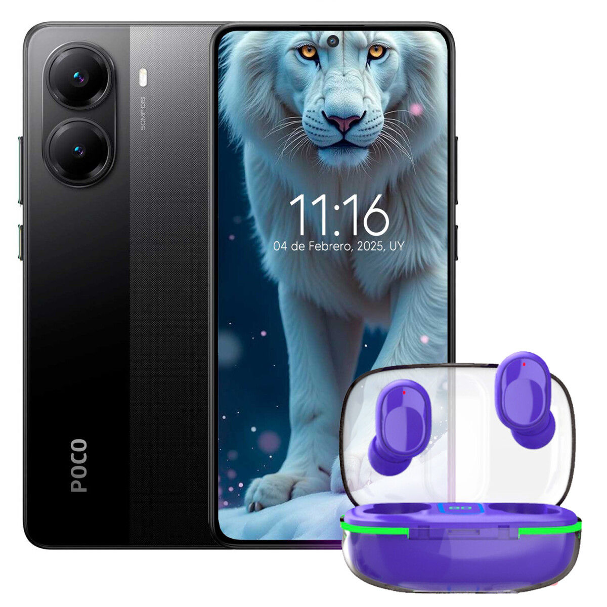 Xiaomi Poco X7 Pro 12/256 Gb 5g + Regalo - NEGRO 