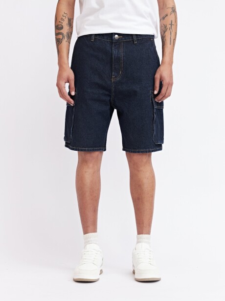 SHORT JOAN AZUL OSCURO