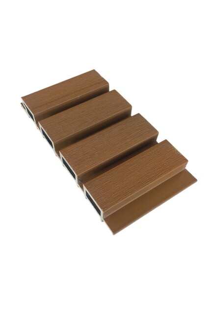 PANEL WPC RIPADO EXTERIOR PANEL RIPADO EXTERIOR WPC CO-EXTRUIDO JE23 TEAK A 2850X219X26MM