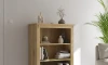 Biblioteca Estantería Madera Maciza Linea Mexicana Natural