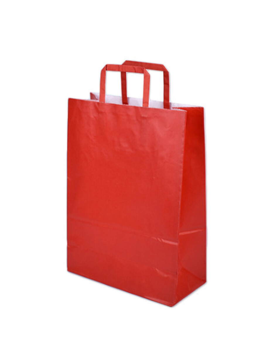 Bolsa lisa acuario 22x10x30 cm - ROJO 