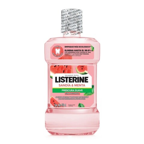 Listerine enjuague bucal 500 ml Sandía y menta