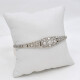 Pulsera Antigua En Oro 18K, Brillantes Y Diamantes Pulsera Antigua En Oro 18K, Brillantes Y Diamantes