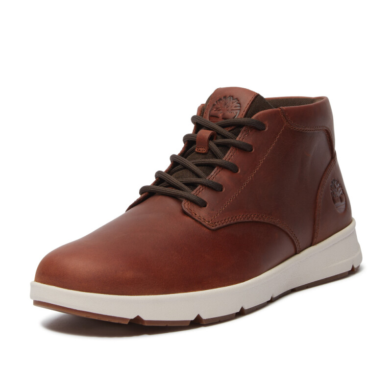 Zapatillas Parker Street Mid Hombre Rust Full Grain