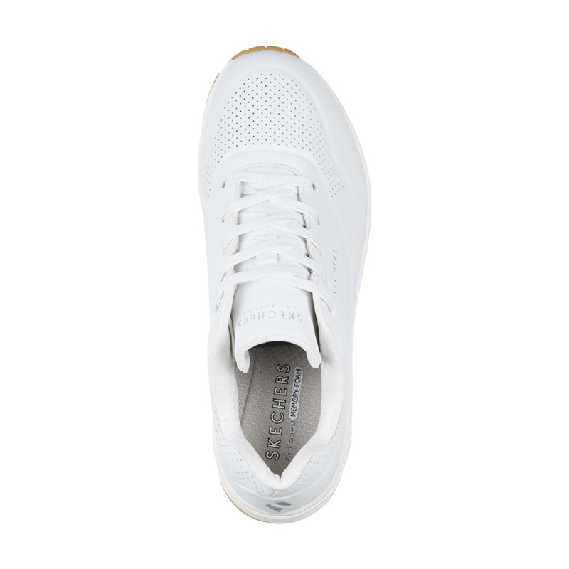 Zapatillas Skechers Uno Stand On Air Mujer White
