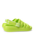 Sandalias de Mujer Miss Carol EILAT de goma con elastico Amarillo Limón