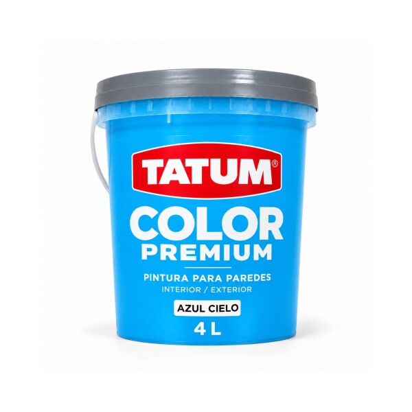 PINTURA TATUM COLOR AZUL CIELO 4LT Pintura Tatum Color Azul Cielo 4lt