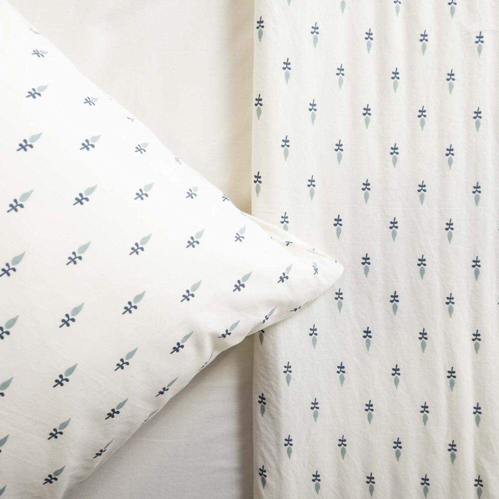 JGO SÁBANAS STRIPE, 1 1/2 PLAZA ALGODON 180H GARMENT WASHED