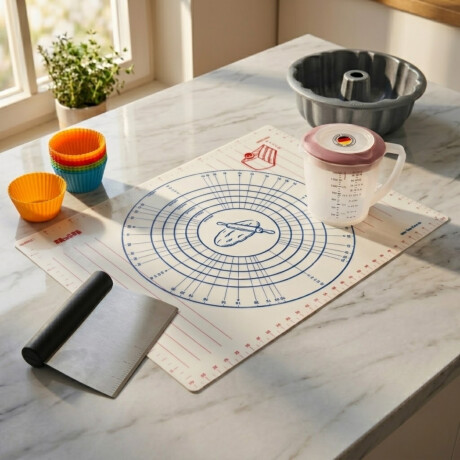 Kit Reposteria 2 Moldes con Rasqueta Tapete de Medidas y Jarra 1.4 Litros Kit Reposteria 2 Moldes con Rasqueta Tapete de Medidas y Jarra 1.4 Litros