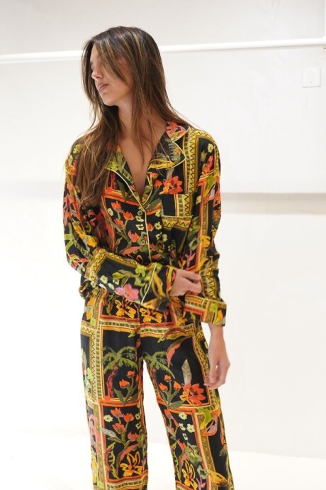 Late Check Out Pijama Marrakech Verde