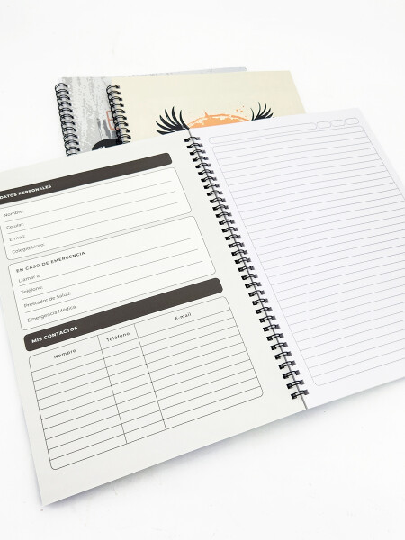 CUADERNOLA TAPA FLEX 70 HOJAS 4 O +