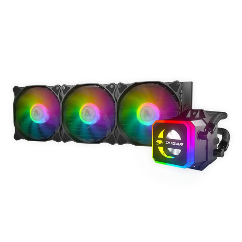 Disipador Watercooling Cougar Helor 360 Rgb Amd Intel WATER COOLING COUGAR HELOR 360
