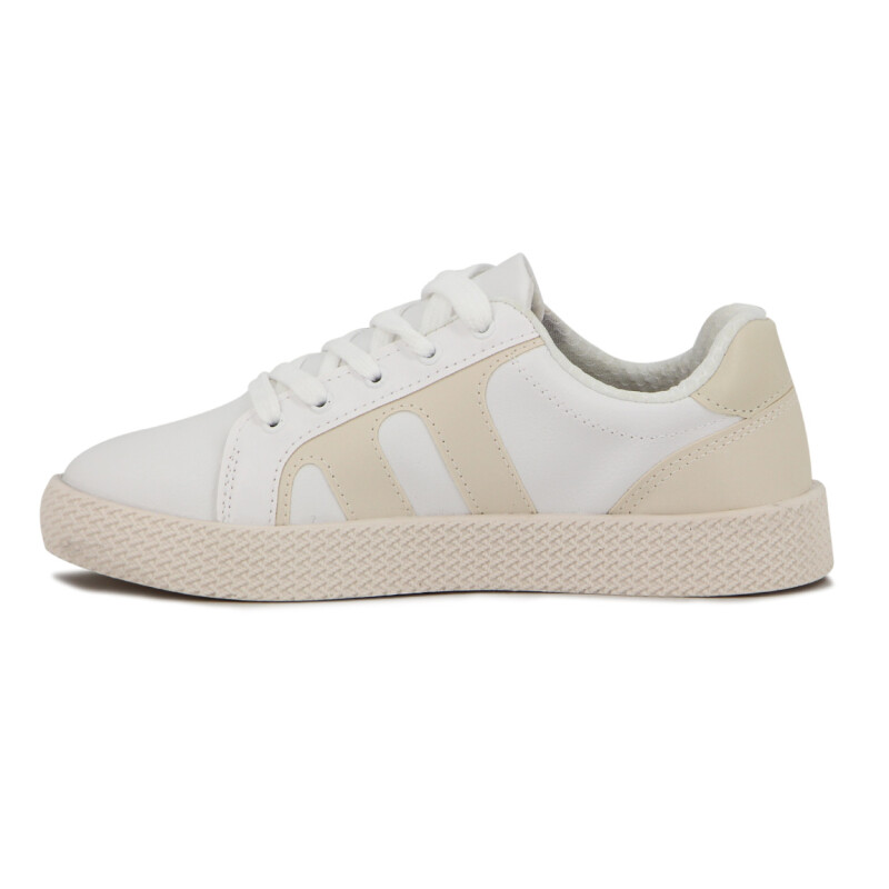 Championes Deportivos Mujer Beira Rio Blanco-blanco