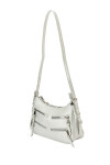 Cartera Seda Gris