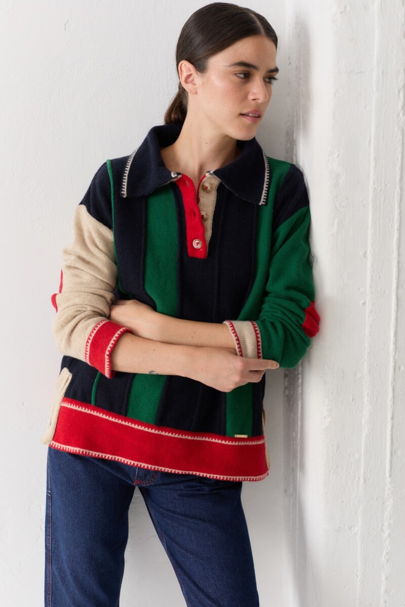 PRE VENTA BUZO OLIMPICO Verde, Azul Y Rojo