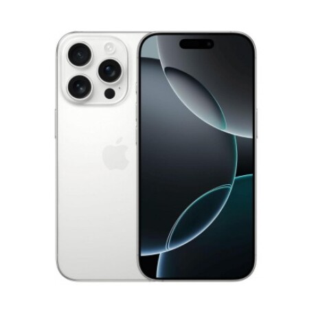 IPHONE 16 PRO 256GB IPHONE 16 Pro 5G 6,3' 256GB Cámara 48Mpx Con eSIM - White Titanium