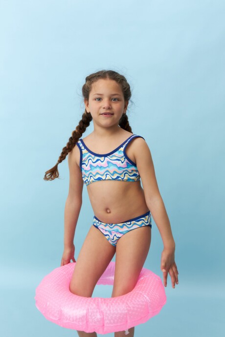 Traje de baño Lilia Azul